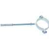 Coppia collari per tubi zincati da 1/2"