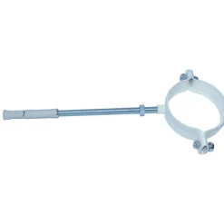 Coppia collari per tubi zincati da 1/2"