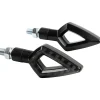 Coppia indicatori di direzione per moto omologati 12V LED