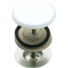 Copriforo bianco per lavabo Ø 50 mm