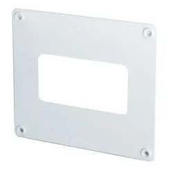 Copriforo per tubo rettangolare 120 mm x 60 mm