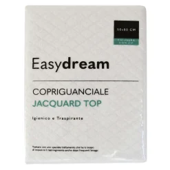 Copriguanciale Jacquard bianco
