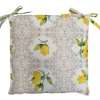 Coprisedia Ravello beige 40x40 cm set da 4 pz