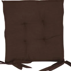 Coprisedia Relax trapuntato 40 cm x 40 cm marrone