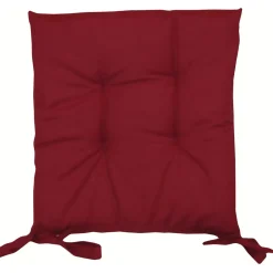 Coprisedia Relax trapuntato 40x40 cm bordeaux