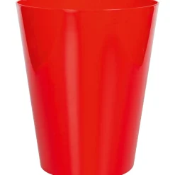 Coprivaso per orchidee Ø 12,5 cm rosso laccato
