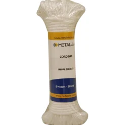 Cordino bianco ø 4 mm 20 mt