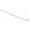 Cornice liscia laccata bianca 14 mm x 5 mm