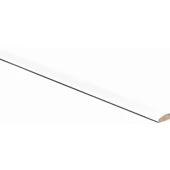 Cornice liscia laccata bianca 14 mm x 5 mm
