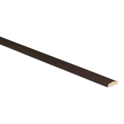 Cornice liscia tinta noce scuro 18 mm x 5 mm