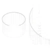 Corrimano in plastica L 500 cm bianco