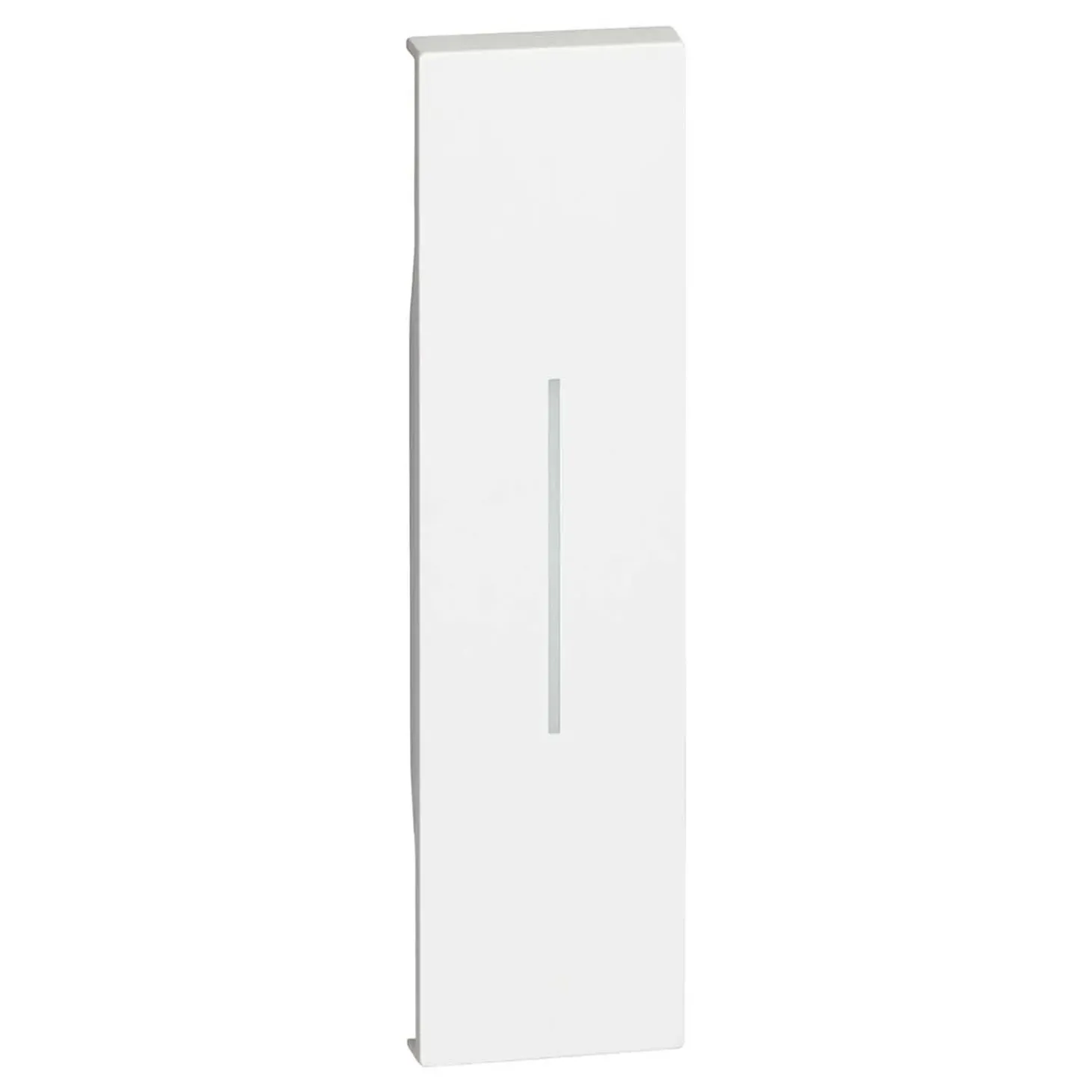 Cover illuminabile da applicare su comando Bticino KW01 Living Now bianca