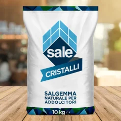 Cristalli di salgemma per addolcitori 10 kg