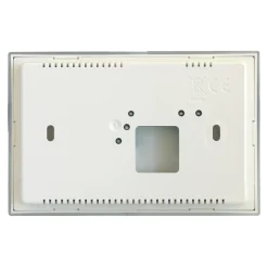 Cronotermostato Smart Home digitale settimanale Vemer Evo-X da parete bianco