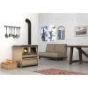Cucina a legna Emilia Vulcania 6,3 kW cappuccino
