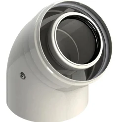 Curva universale coassiale 45°