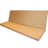 Cuscini per dondolo 4 posti ecrù 12x50x170 cm
