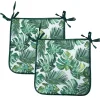 Cuscini per sedia Bahamas verde 2 pz 40x40 cm