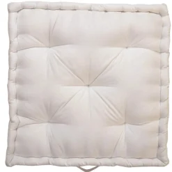 Cuscino da pavimento Futon colore avorio 40x40 cm