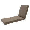 Cuscino lettino Panama taupe 55x180x9 cm