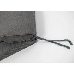 Cuscino per sdraio grigio 50x120x5 cm