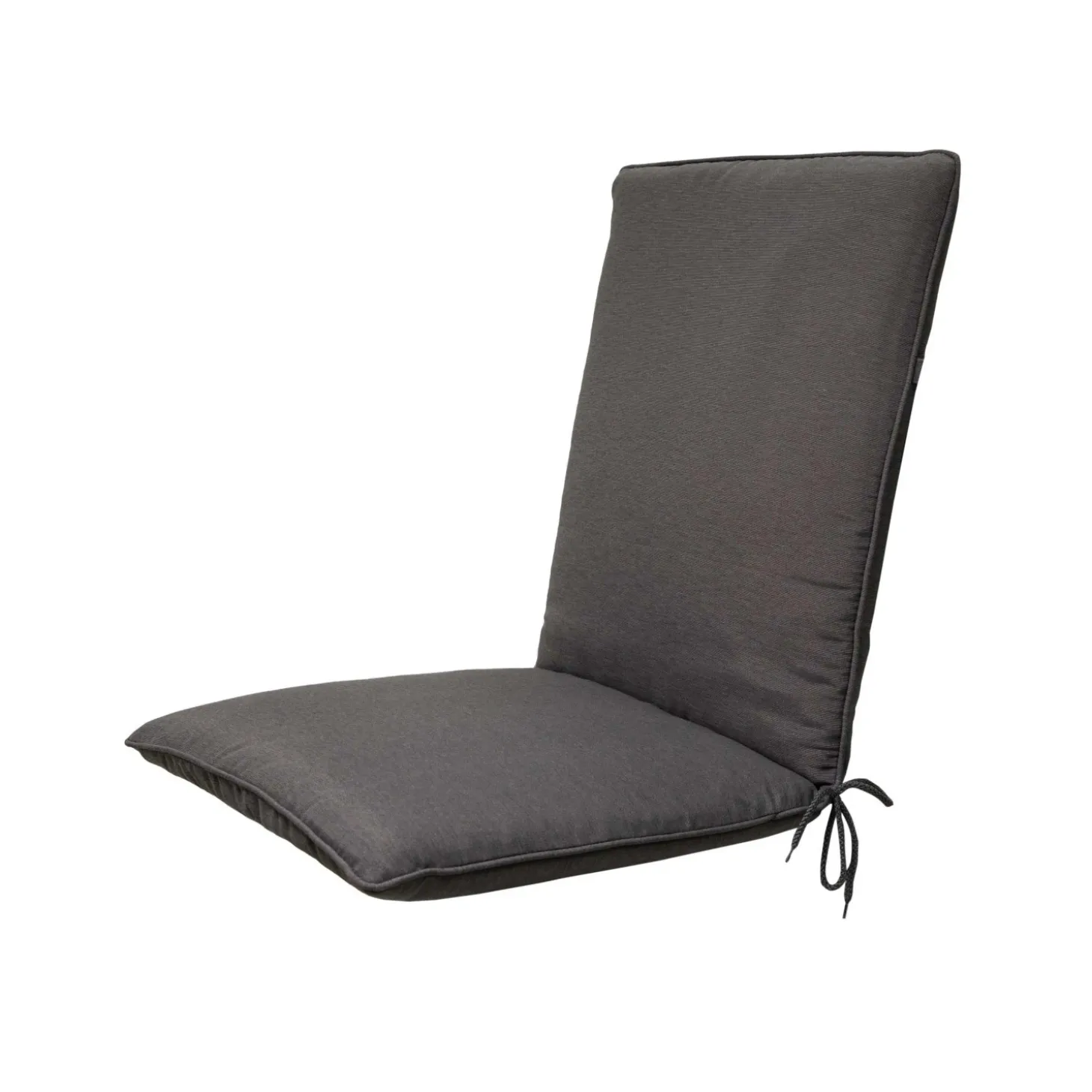Cuscino per sdraio grigio 40x90x5 cm