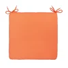 Cuscino per sedia arancione 40x40 cm