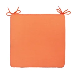 Cuscino per sedia arancione 40x40 cm