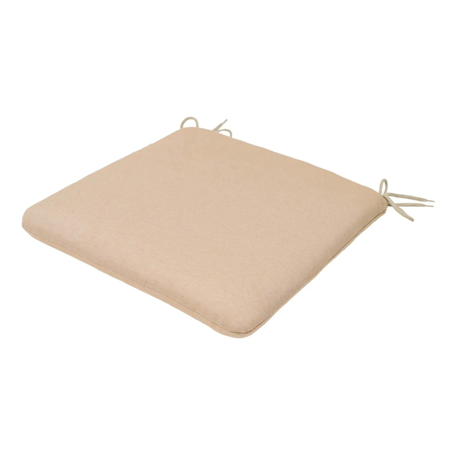 Cuscino per sedia color lino 40x40 cm