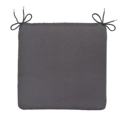 Cuscino per sedia grigio 40x40 cm