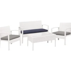 Cuscino per seduta di ricambio Otuma per panca nero 5x102x47 cm