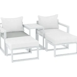 Cuscino per seduta per lounge set Carleton grigio