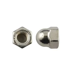 Dado cieco esagonale din 1587 zincato m10 pz4
