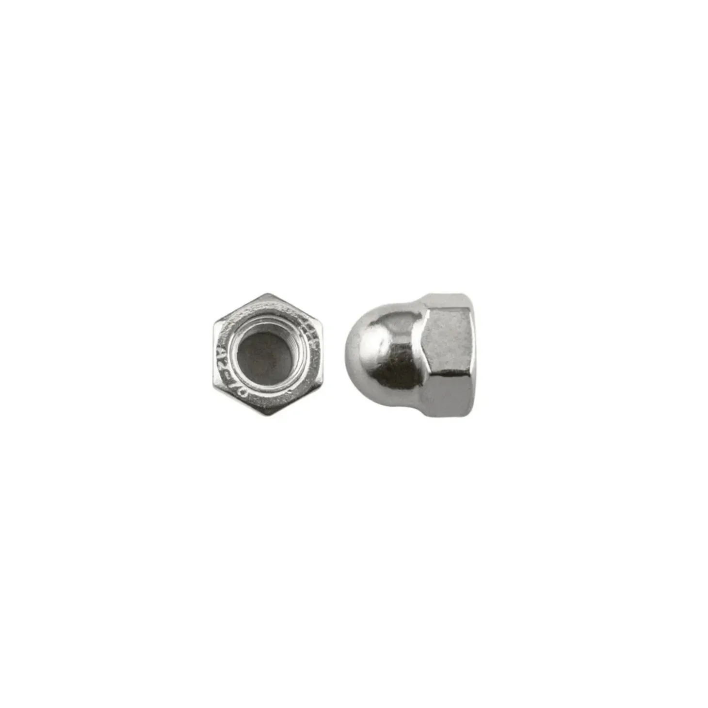 Dado cieco inox din 1587 10 m 2 pz