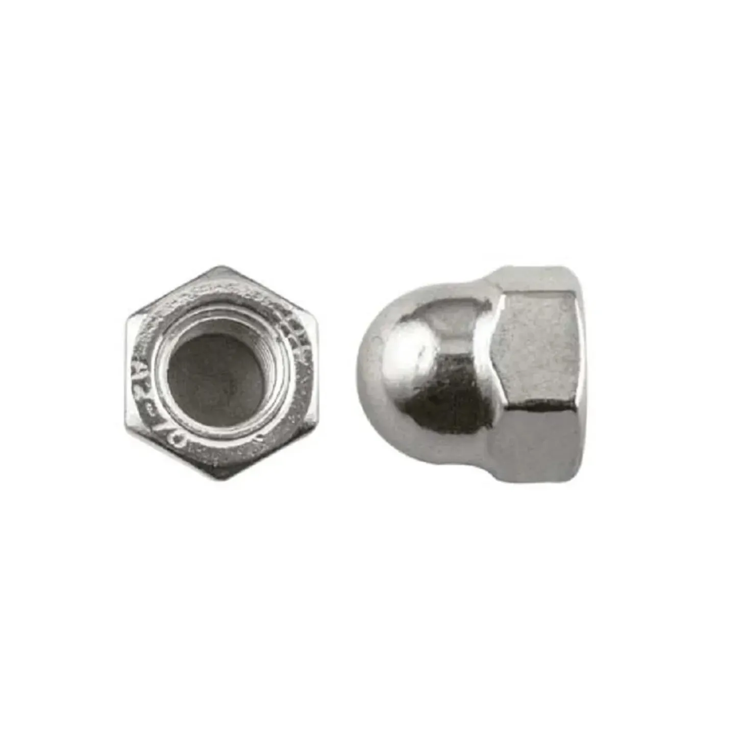 Dado cieco inox din 1587 12 m 2 pz