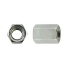 Dado giunzione esagonale din 6334 zincato m10x30 pz2