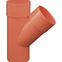 Derivazione in PVC arancione 45° Ø 125 mm