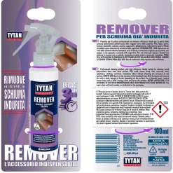 Detergente per schiuma già indurita REMOVER KIT blister 100 ml