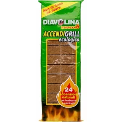 Diavolina Accendifuoco Ecologica 24 accensioni