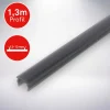 Diffusore per profili LED Smoky 1x130x1,6 cm fumo