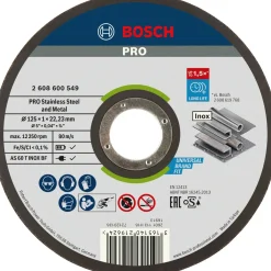 Dischi per smerigliatrice Bosch Rapido Inox Ø 125 mm
