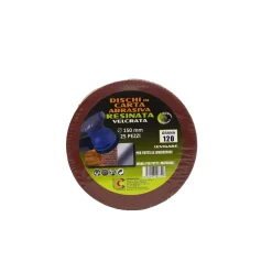 Dischi resinati sistema Stacca & Attacca Grana 120 Ø 150 mm 25 pz