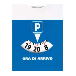 Disco orario europeo in cartoncino