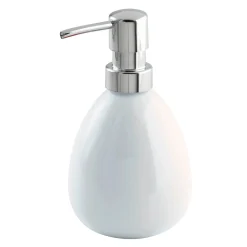 Dispenser di sapone Wenko Polaris in ceramica bianco