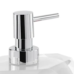 Dispenser sapone Chanelle in resina bianco
