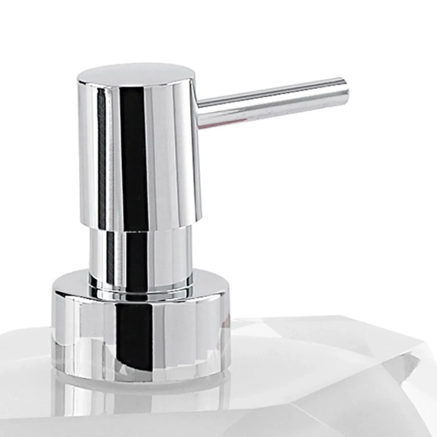 Dispenser sapone Chanelle in resina bianco