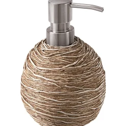 Dispenser sapone Idra in resina beige