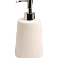 Dispenser sapone Maya in ceramica bianco