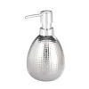 Dispenser sapone Polaris Nodi in ceramica cromato