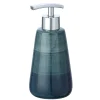 Dispenser sapone Wenko Pottery Petrol in ceramica petrolio